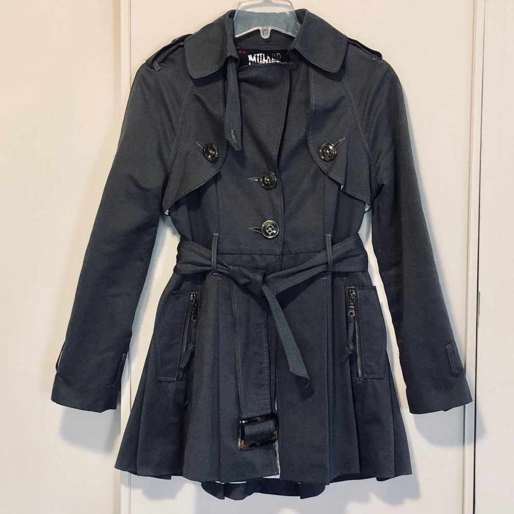 Millard Fillmore Gray Coat Sz. Xs